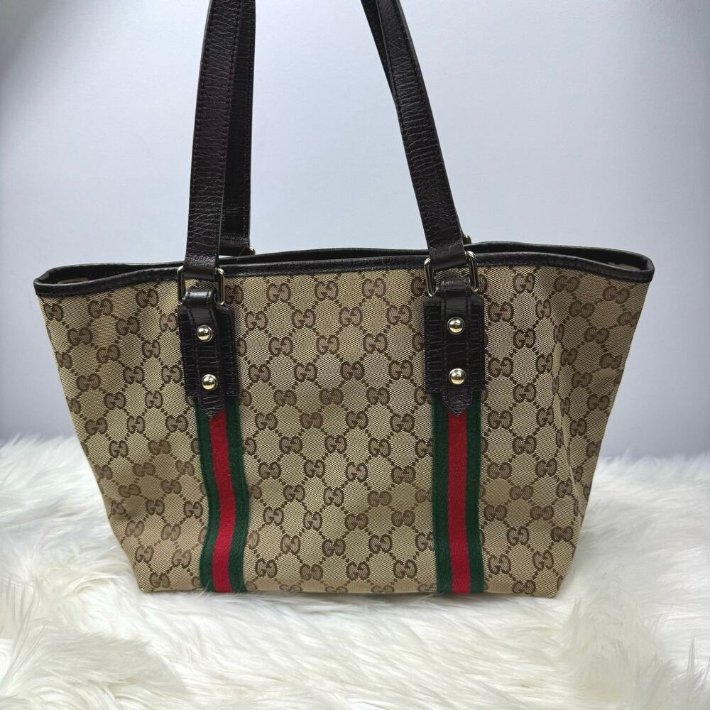 💎✨BEAUTIFUL✨💎 Gucci GG Shoulder Handbag Leather Pink - Picture 5 of 14